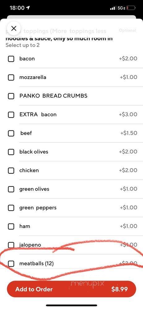 Dolly's Pizza - Waterford, MI menu_pic