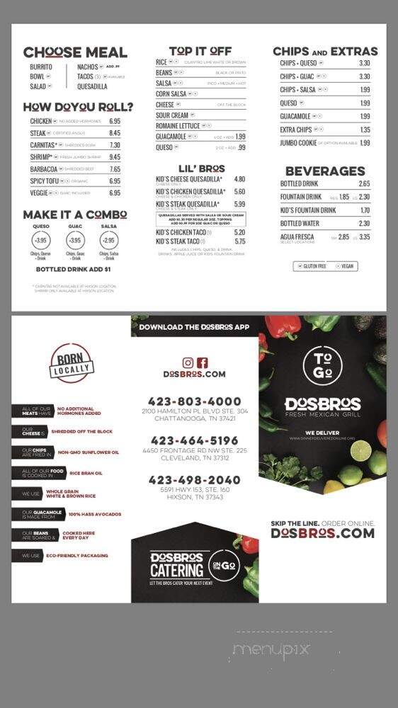 Dosbros Fresh Mexican Grill - Hixson, TN
