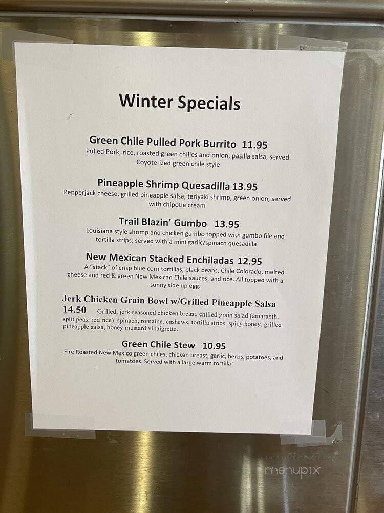 Dos Coyotes Border Cafe - San Ramon, CA menu_pic