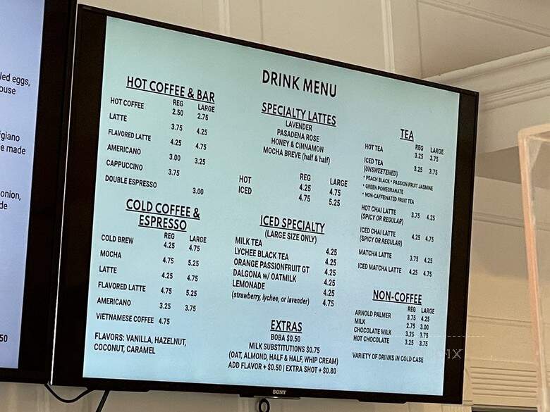 Dots Cafe - Pasadena, CA menu_pic