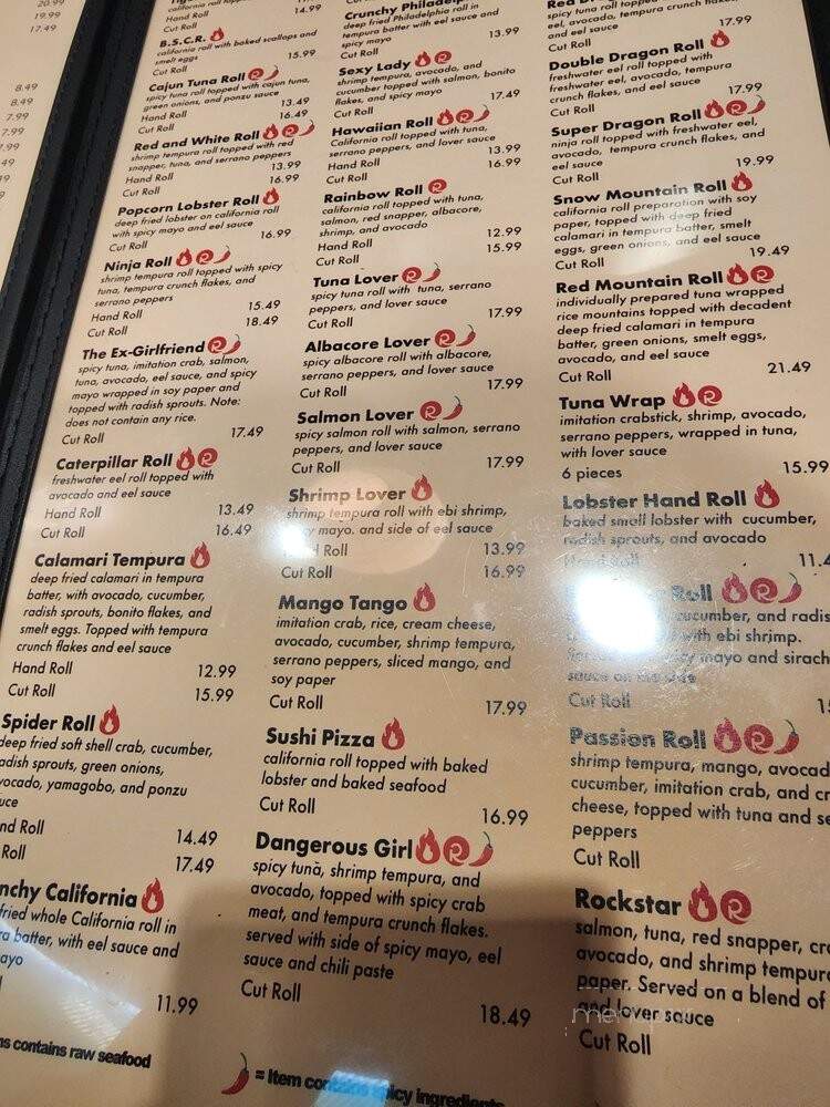 Dragon Sushi Palm Desert - Palm Desert, CA menu_pic