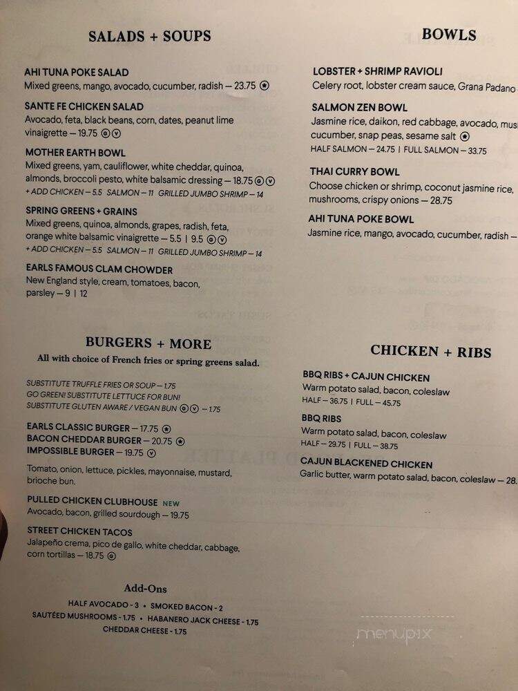 Earls Kitchen + Bar - Boston, MA