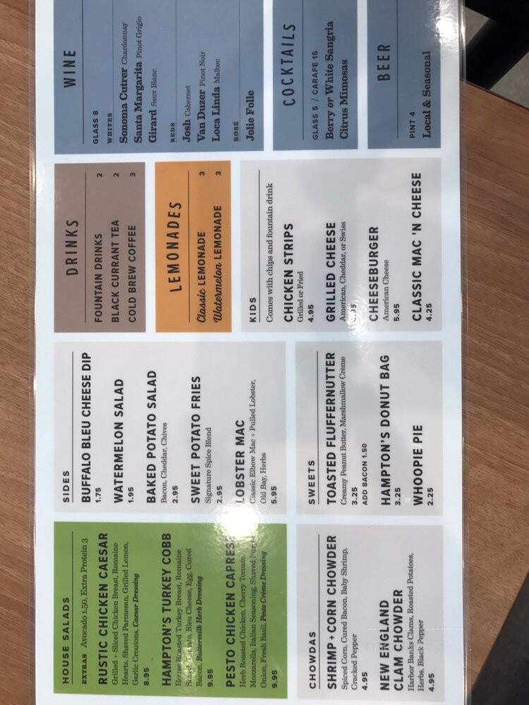 East Hampton Sandwich Co - Dallas, TX menu_pic