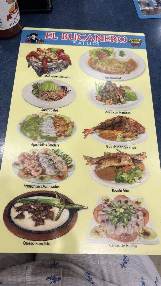 El Bucanero - San Antonio, TX menu_pic