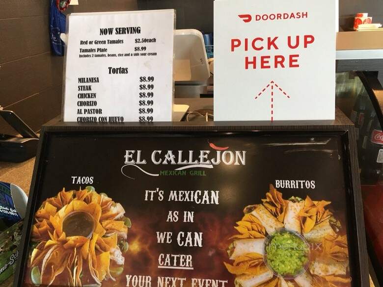 El Callejon - Naperville, IL menu_pic