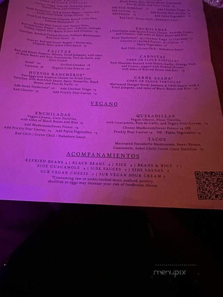El Grito Taqueria - Seattle, WA menu_pic