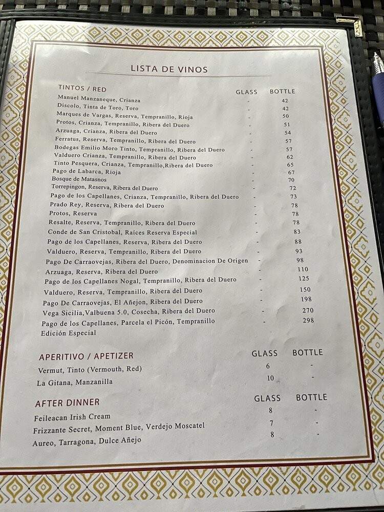 El Manchego Restaurant - Miami, FL menu_pic