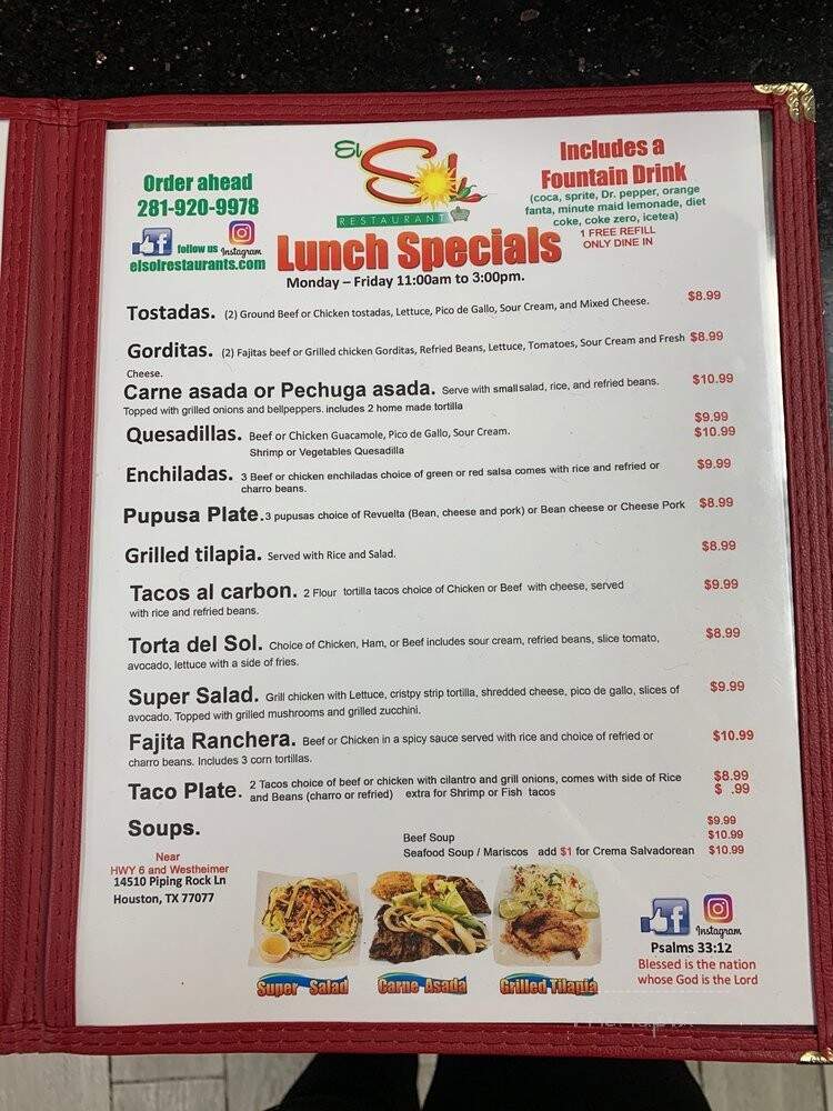 El Sol Restaurant - Houston, TX