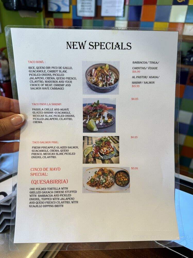 El Taco Luchador - Louisville, KY menu_pic