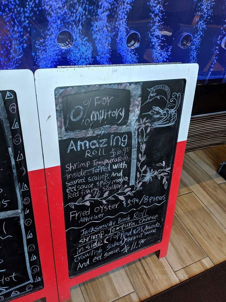 Fancy Sushi - Jacksonville, FL menu_pic