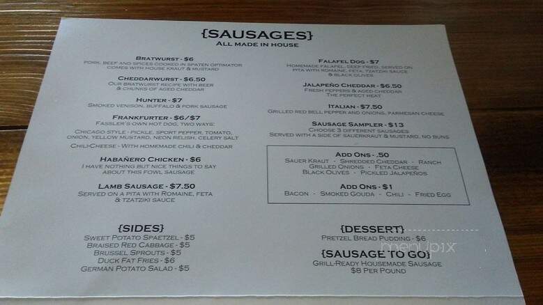 Fassler Hall Little Rock - Little Rock, AR menu_pic