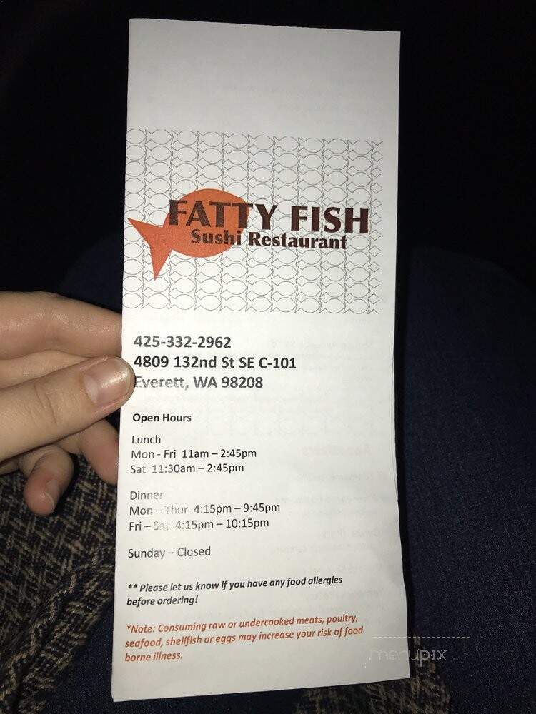 Fatty Fish Sushi Restaurant - Everett, WA