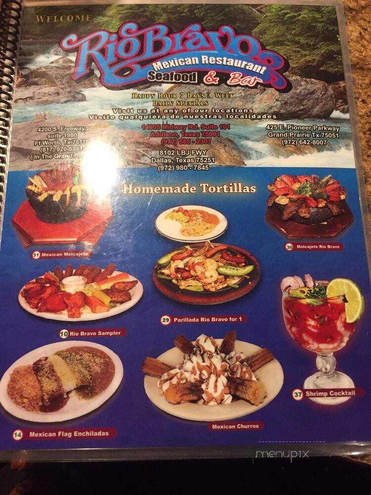 Fiesta Guadlajara - Addison, TX menu_pic