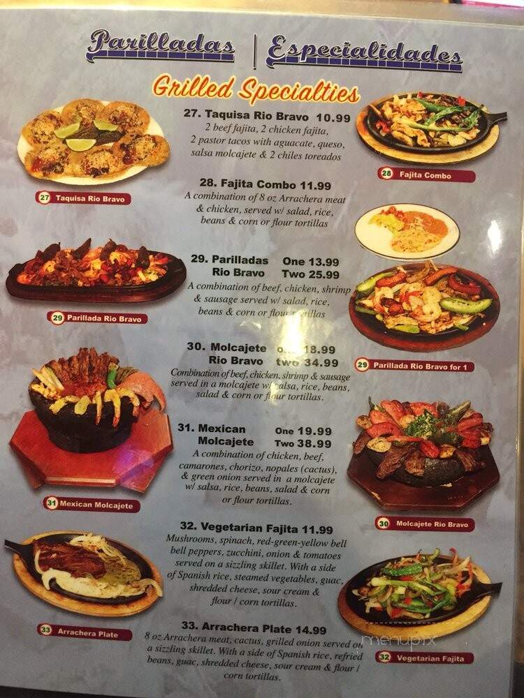 Fiesta Guadlajara - Addison, TX menu_pic