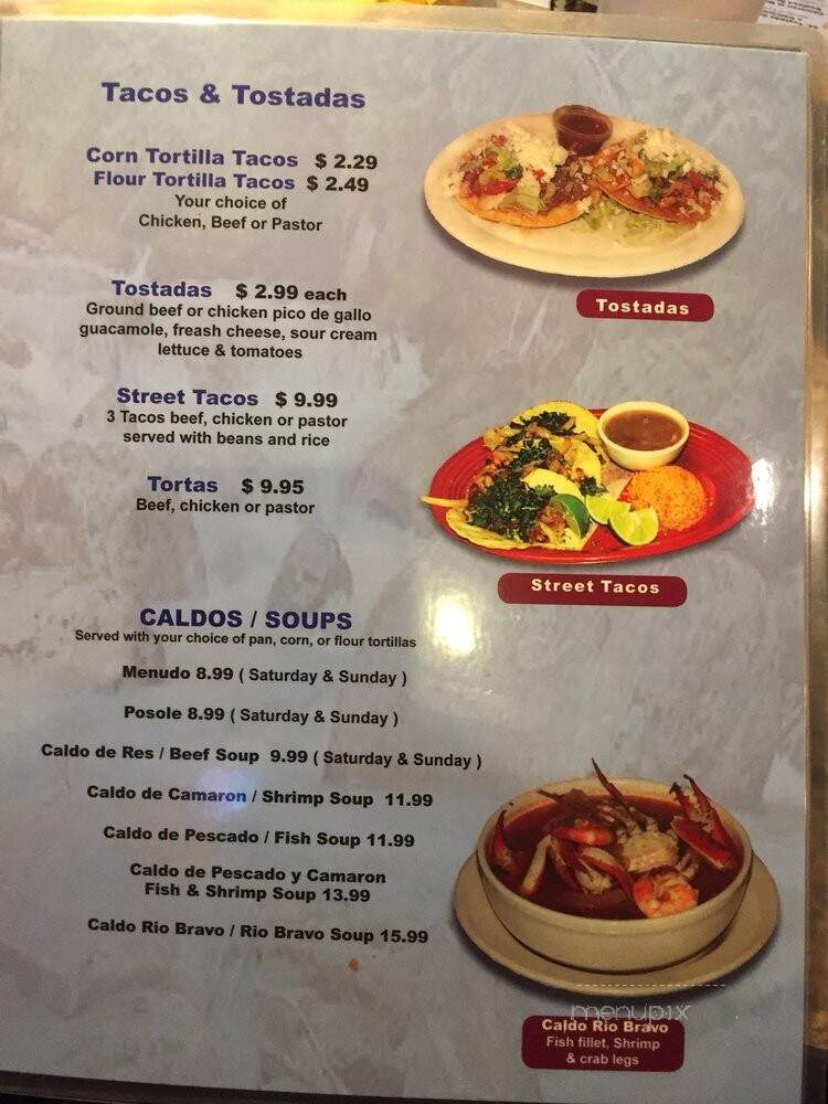 Fiesta Guadlajara - Addison, TX menu_pic