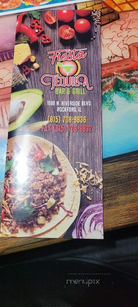 Fiesta Tequila Bar & Grill - Rockford, IL menu_pic
