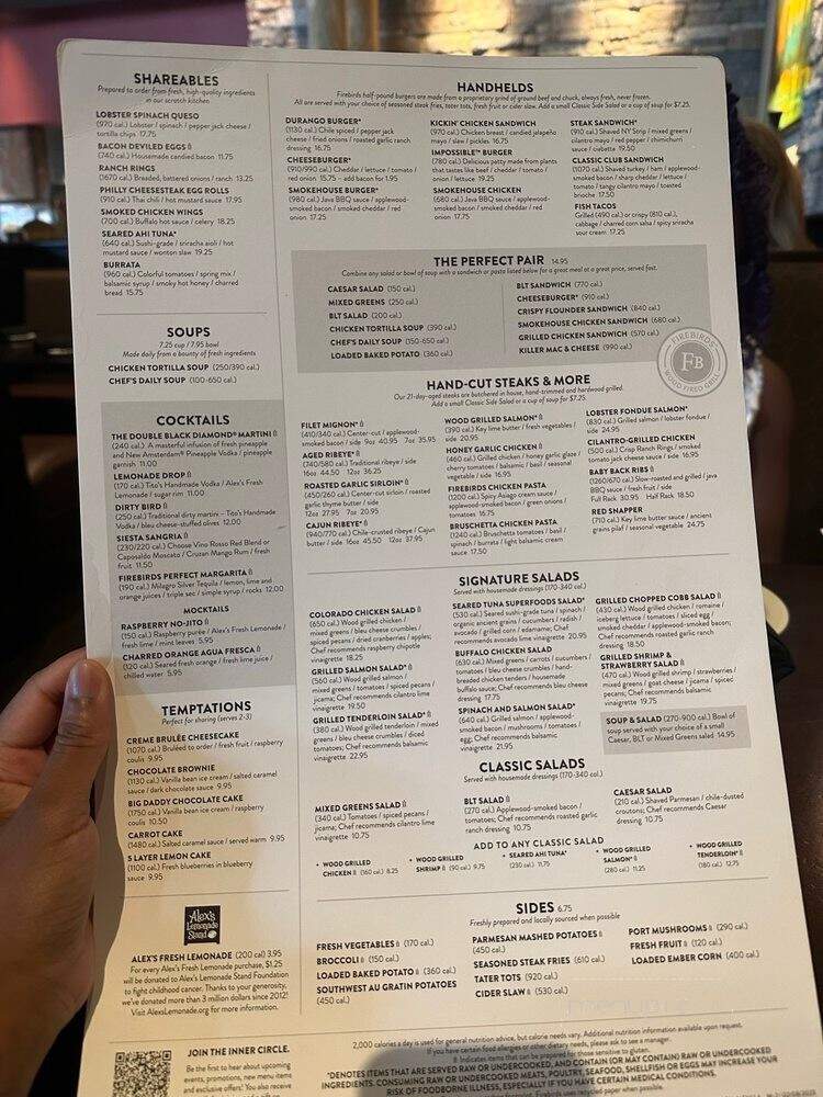 Firebirds Wood Fired Grill - Pembroke Pines, FL menu_pic