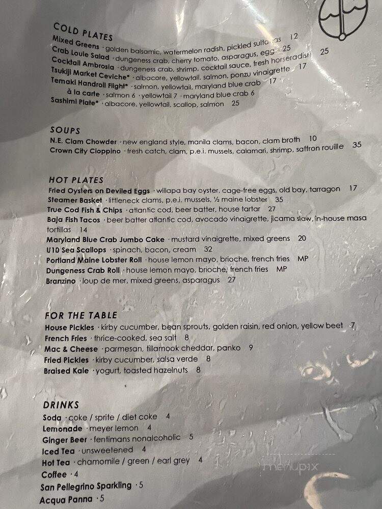 Fishwives - Pasadena, CA menu_pic