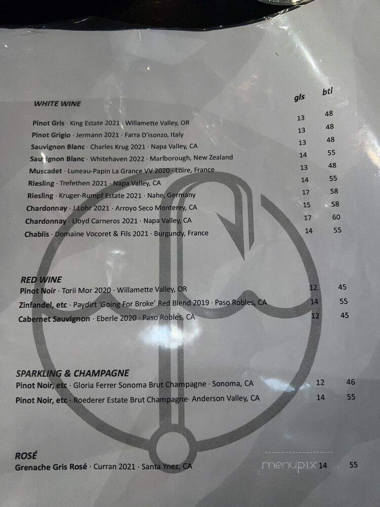 Fishwives - Pasadena, CA menu_pic