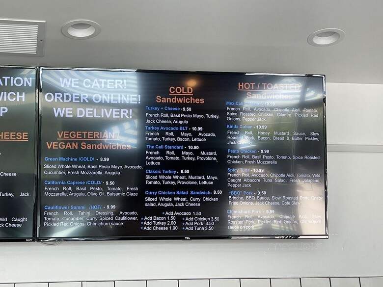 Foundation Sandwich Shop - Long Beach, CA menu_pic