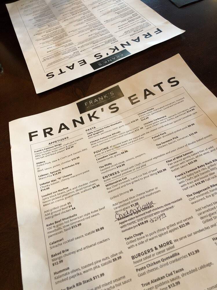 Franks Restaurant - Springville, CA