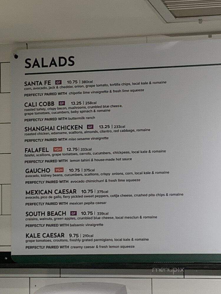Fresh&co - New York, NY menu_pic