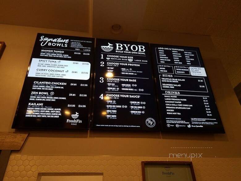 FreshFin Poke - Milwaukee, WI menu_pic