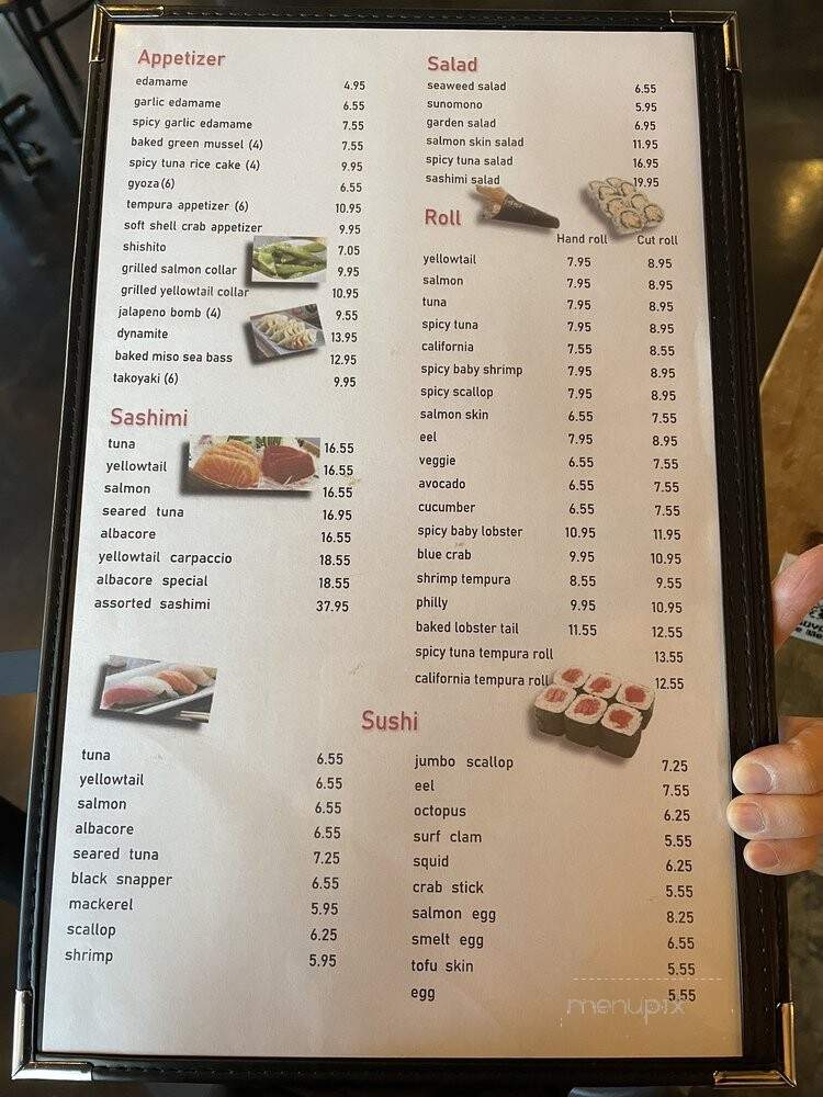 Fuguya Sushi - Los Angeles, CA menu_pic