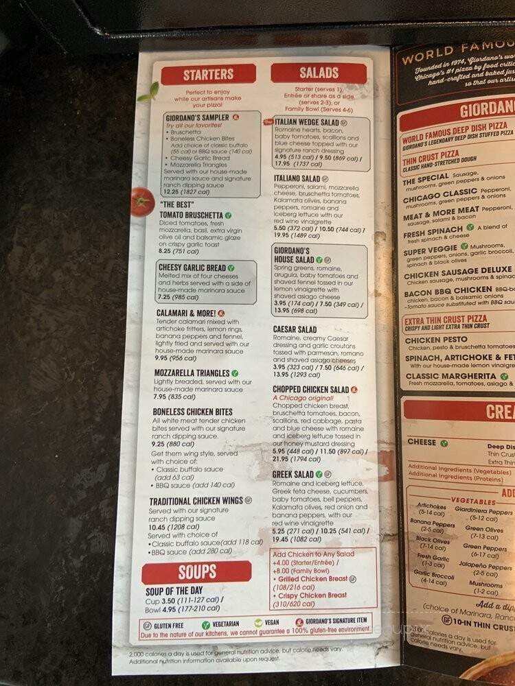 Giordano's - Bloomington, IL menu_pic