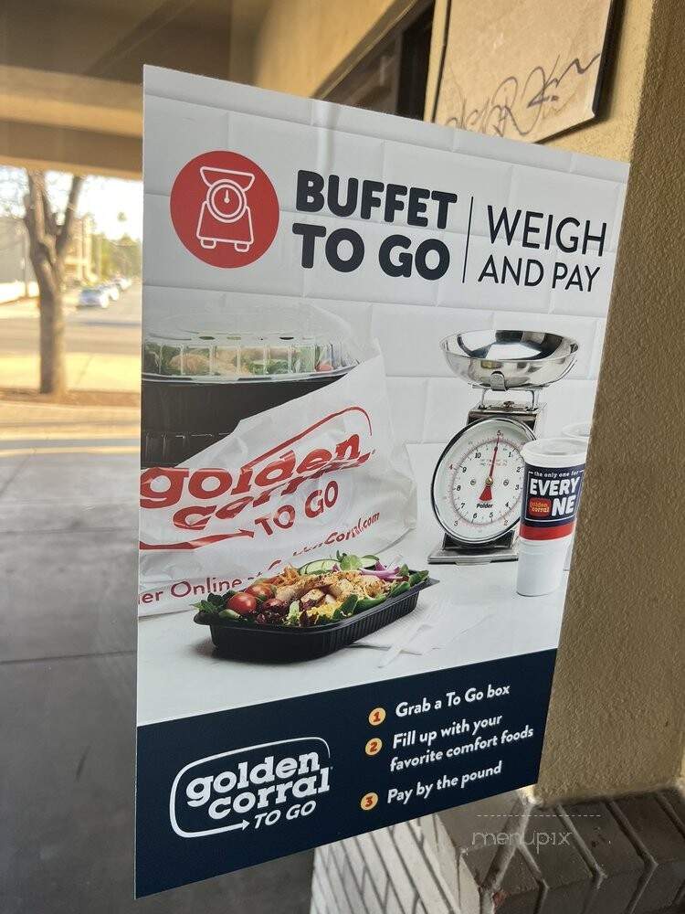 Golden Corral - El Cajon, CA menu_pic