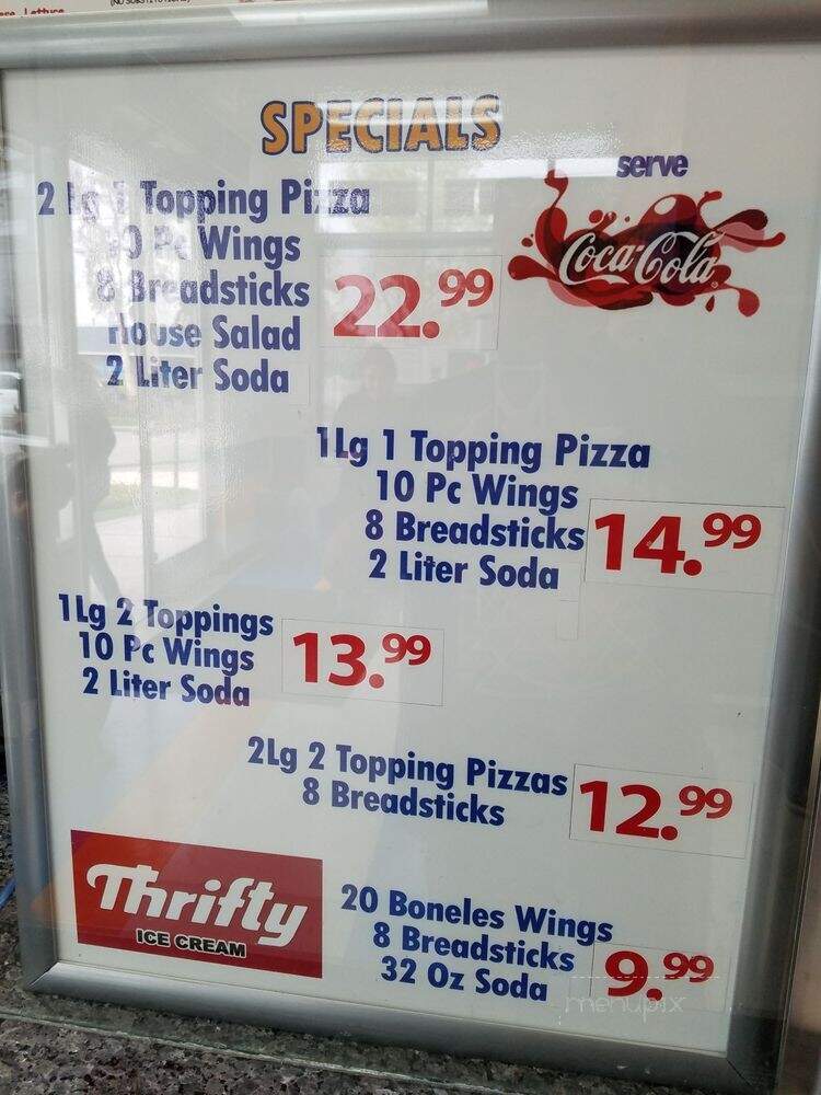 Golden Pizza - Fontana, CA menu_pic