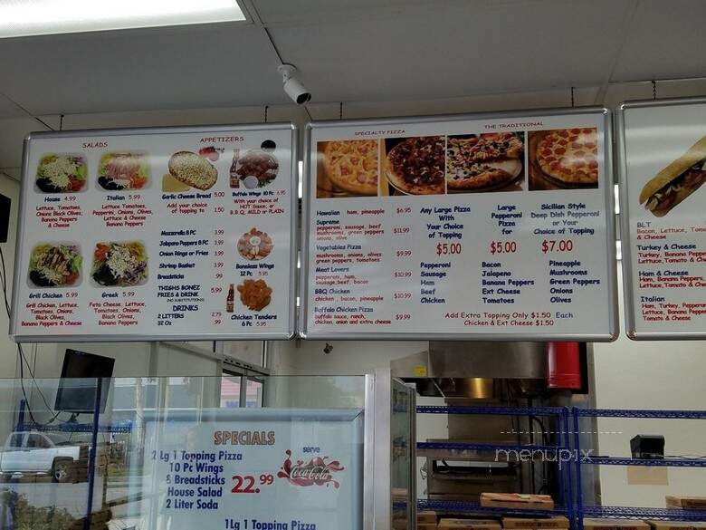 Golden Pizza - Fontana, CA menu_pic