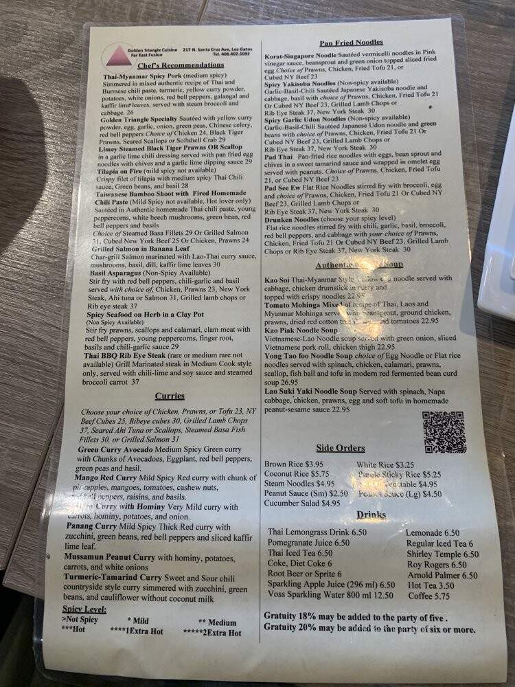 Golden Triangle Cuisine - Los Gatos, CA