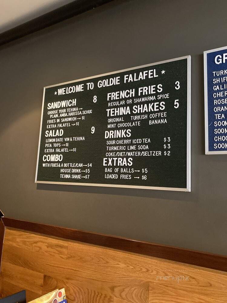 Goldie - Philadelphia, PA menu_pic