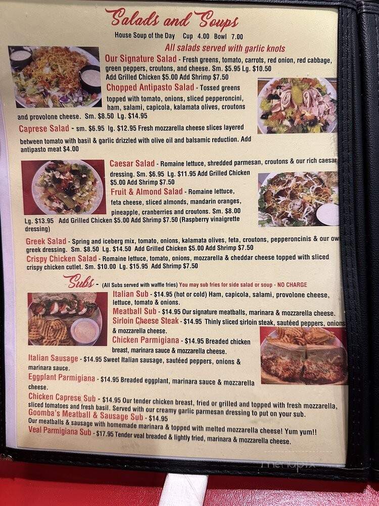 Goomba's Pizzeria - Clermont, FL menu_pic