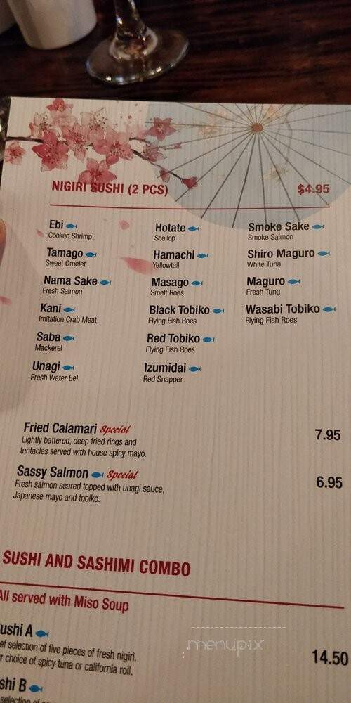 Gorilla Sushi Logan Square - Chicago, IL menu_pic
