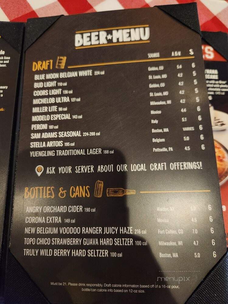 Grimaldi's Pizzeria - Lexington, KY menu_pic