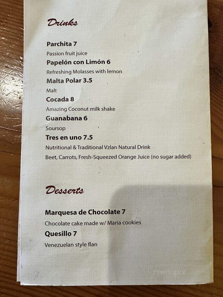 Guacuco - Brooklyn, NY menu_pic
