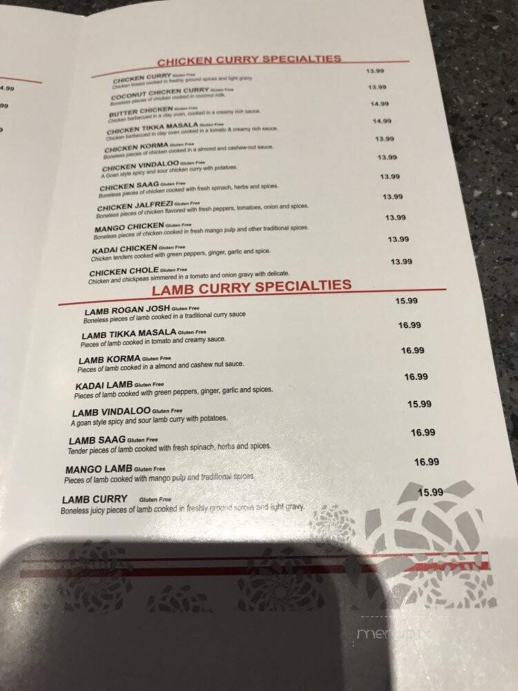 Haveli Indian Grill & Cuisine - West Chester Township, OH menu_pic