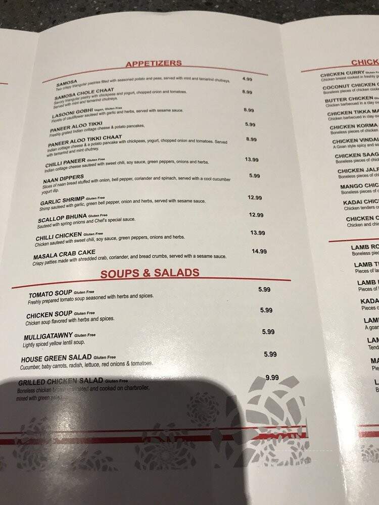 Haveli Indian Grill & Cuisine - West Chester Township, OH menu_pic