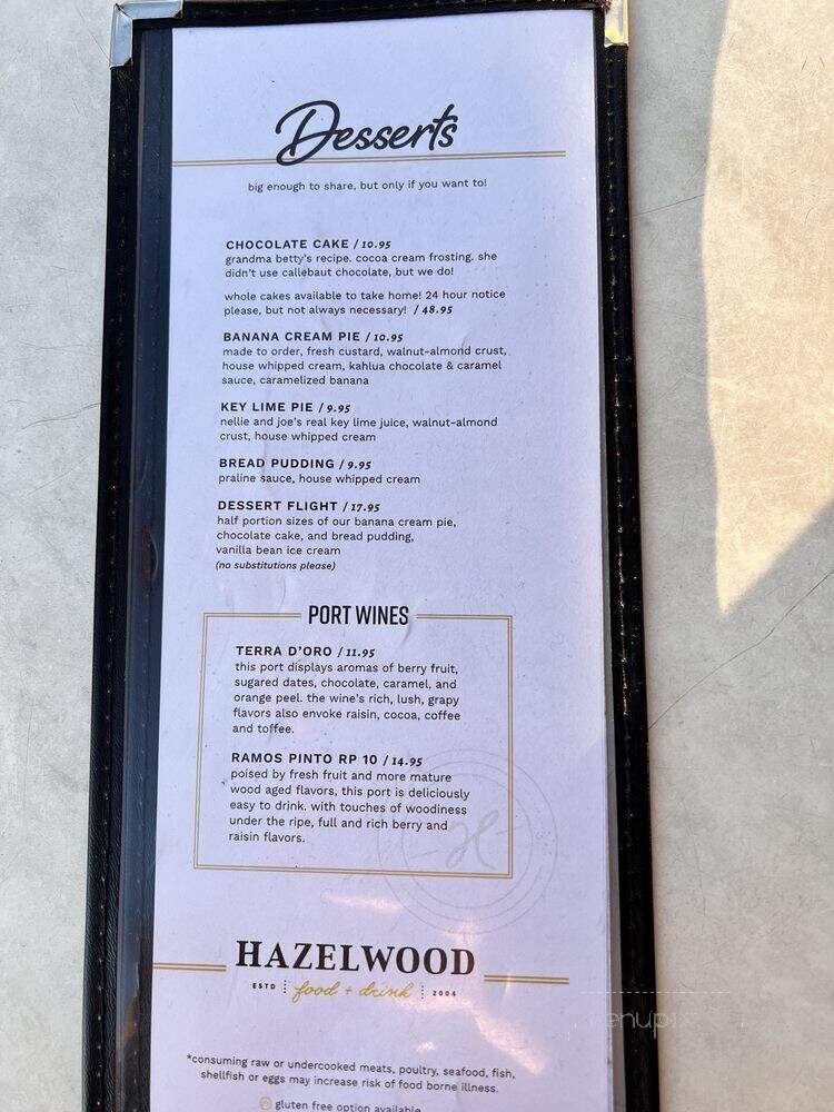 Hazelwood Food and Drinks - Bloomington, MN