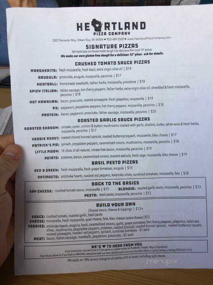 Heartland Pizza - Green Bay, WI