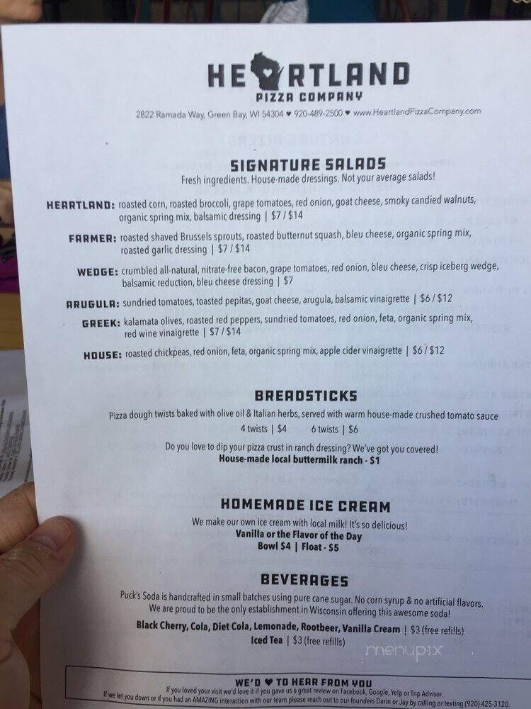 Heartland Pizza - Green Bay, WI