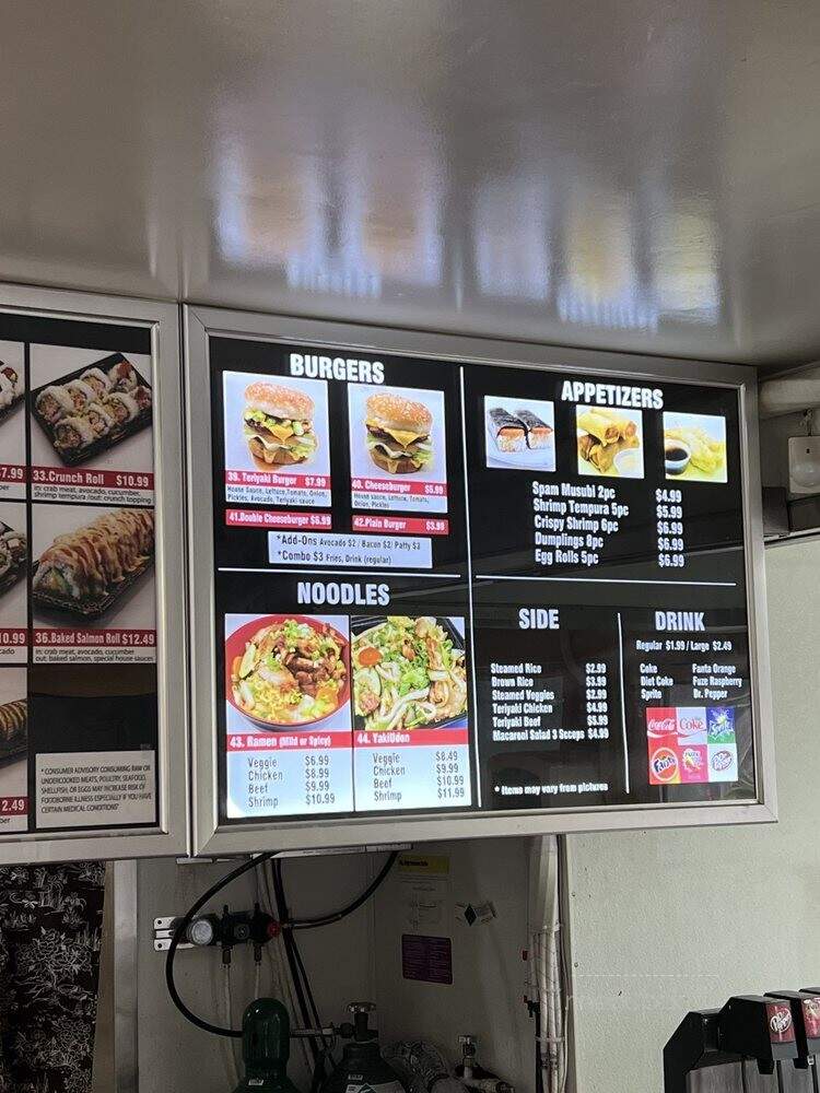 Hi BBQ Teriyaki - La Habra, CA menu_pic