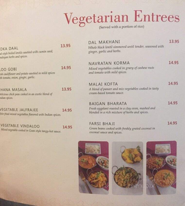 Himalayan Restaurant - Chicago, IL menu_pic