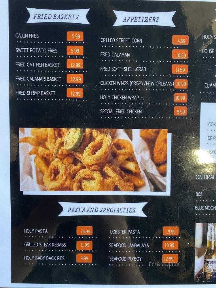 Holy Crab - Arcadia, CA menu_pic