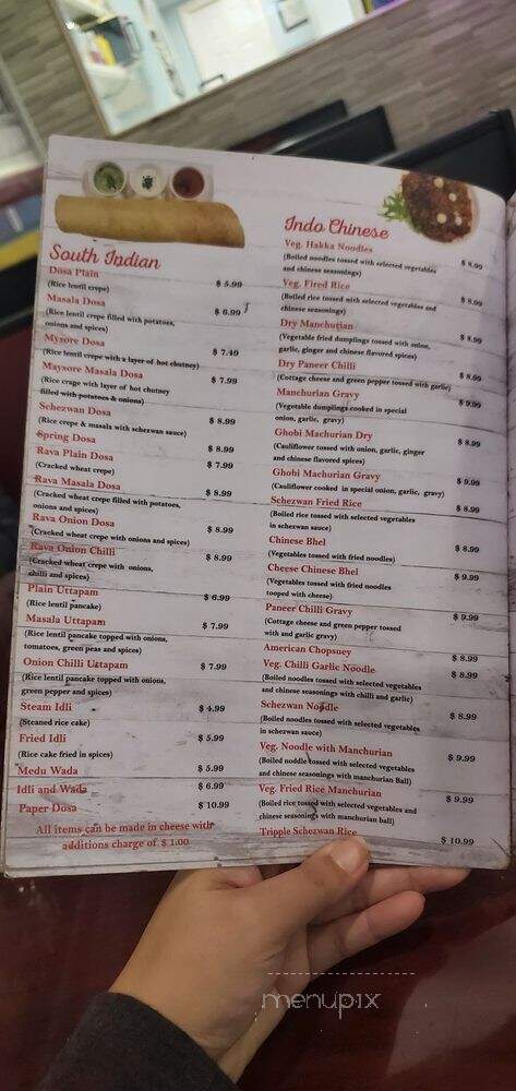 Honest - Edison, NJ menu_pic