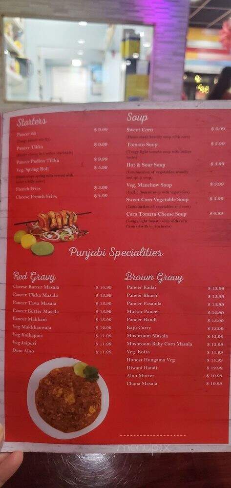 Honest - Edison, NJ menu_pic