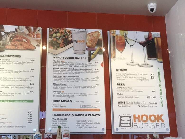 Hook Burger - Santa Clarita, CA menu_pic