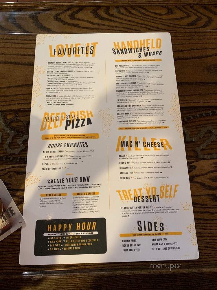 HopCat - Minneapolis, MN menu_pic